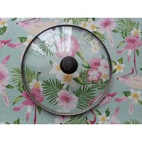 Крышка стеклянная для сковород и кастрюль, диаметр 26 см.