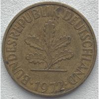 Германия 10 пфеннигов 1972 г. G