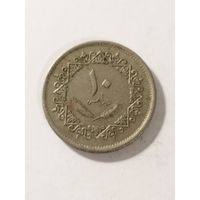 Ливия 10 дирхемов 1975