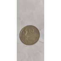 Франция 10 франкс 1951