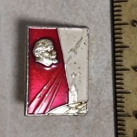 Значок. Ленин. СССР. Ракета