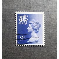 Марка Великобритания (Уэльс) 1978 год Королева