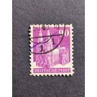 Германия 1948. Британско американская зона. Немецкие здания