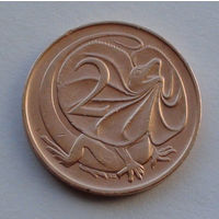 Австралия 2 цента. 1966 г.