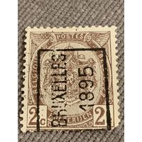 Бельгия 1895. Герб Бельгии. Стандарт