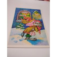 Открытка 1989г. Чистая. Художник Л. Фирсанова