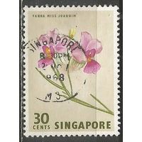 Сингапур. Цветы. Ванда Джоаким. 1963г. Mi#64.