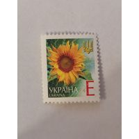 Марка шестого стандартного выпуска 2004 года - Подсолнечник однолетний (Helianthus annuus)