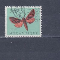 [1235] Португальский Мозамбик 1953. Фауна.Бабочка.5 э. Гашеная марка.
