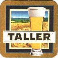 Подставку под пиво " Taller "/ Украина/. Размер 90 * 90 мм.