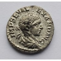 Александр Север 222-235 гг. н. э. Виктория. Денарий. Серебро. /27