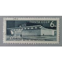 Москва. Станция метро"Октябрьская". СССР, 1965