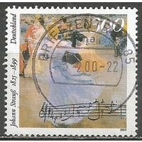 Германия. 100 лет со дня смерти И.Штрауса. Композитор. 1999г. Mi#2061.