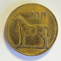 Ирландия 20 пенсов 1998