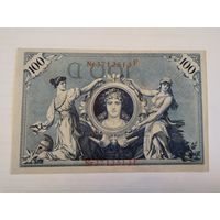 100 марок 1908 Кайзеровская Германия