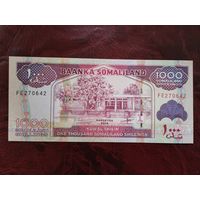 1000 шиллингов Сомалиленд 2014 г.