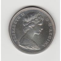 Монета 1 доллар 1967 года. Канада. Серебро.