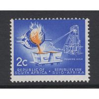 Южная Африка ЮАР /SOUTH AFRICA 1963** Добыча и выплавка золота (Mi#301)