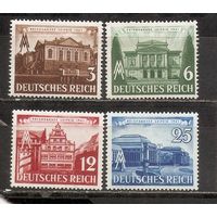 ФФ4 Третий рейх 1941 Лейпцигская весенняя ярмарка следы от наклеек