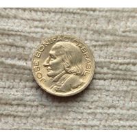 Werty71  Бразилия 10 сентаво 1955 Жозе Бонифасиу де Андрада и Силва Блеск