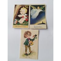 Финляндия  и др. 3 почт карточки