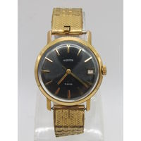 В отличном коллекционном состоянии! "Восток". Часы на ходу. Позолоченные Ау20. СССР. м