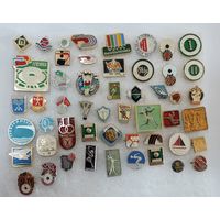 Значки спортивные СССР - 50 шт.