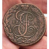 5 копеек 1788 КМ без МЦ.