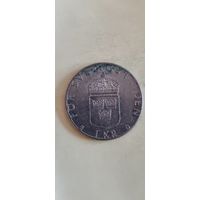 Швеция 1 крона 1989