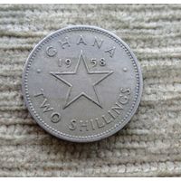 Werty71 Гана 2 шиллинга 1958