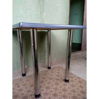 Стол польша твердый пластик 80 на 80 длина ножек 75 ножка регулируется