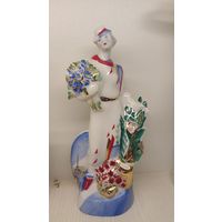 Статуэтка ЛФЗ ИФЗ, цветочница, автор Еропкина