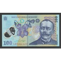 Румыния 100 лей образца 2018 года (2025). Тип Р-121. Состояние UNC!