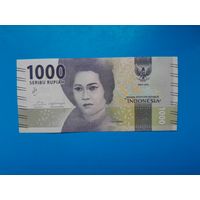1000 рупий 2016 года. Индонезия. UNC. Распродажа