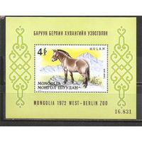 ФФ3 Монголия 1972 Лошадь