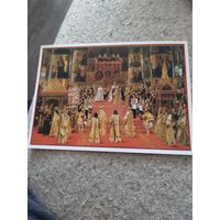 Открытка коронация Александра 3