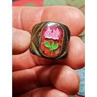 Перстень царский,роза,тяжёлый