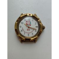 Подарочные "Командирские" часы "Восток" в жёлтом металле, на ходу!