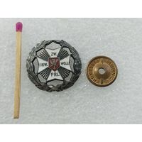 Знак-фрачник ПНР. Ассоциация инвалидов войны в серебре. тяжёлый, винт