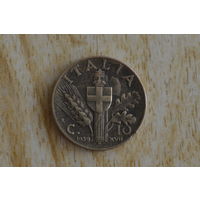 Италия 10 чентезимо 1939