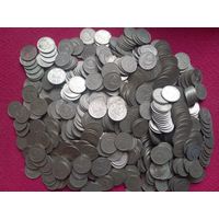 Лот 20 копеек СССР. Вес 2 кг. 400 грамм. 1961-1991 гг.