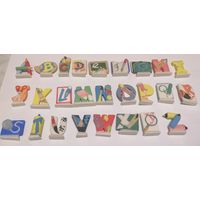 Алфавит. АВС d'art. Alphabet. Фарфоровая миниатюра.