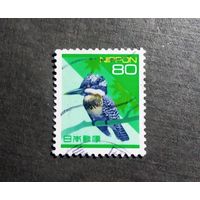 Марка Япония 1994 год Птица