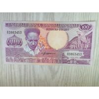 Суринам 100 UNC c рубля