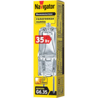 Лампа галогенная капсула G6.35 Navigator JC 12V 35W