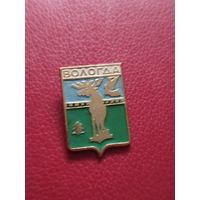 Значок герб Вологда