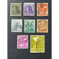 Германия 1947. Союзническая оккупационная зона. Стандартный выпуск