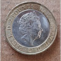 Великобритания 2 фунта 2016 г.,Первая Мировая война - Армия Великобритании, UC# 124