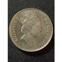 5 пенсов 1989 г. Великобритания