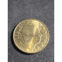 Люксембург 10 евроцентов 2016